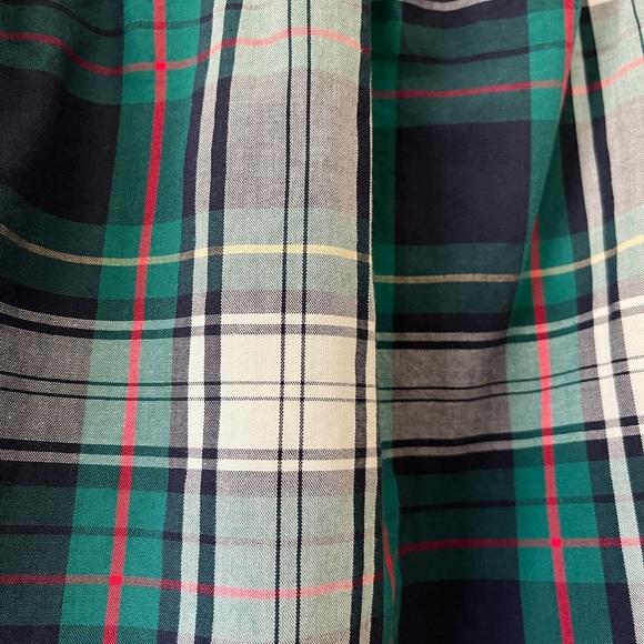 J Crew crewcuts holiday plaid top size 6 - Picture 6 of 8